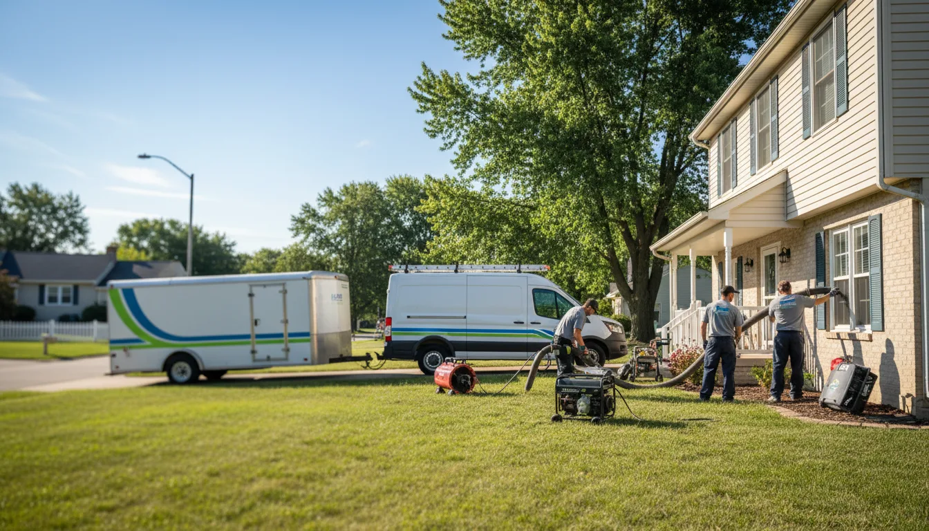 Flooded Basement Restoration And Cleanup With Repair in Pleasant Dale, NE near me